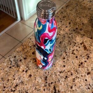 SWIG multicolored water bottle